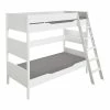 Paidi Ylvie Etagenbett 180 Cm Bettpfosten Kreideweiß Schräge Leiter 90x200 Cm