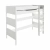 Paidi Ylvie Hochbett Kreideweiß Gerade Leiter 180 Cm 90x200 Cm