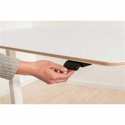 Paidi E-lion 1 Schreibtisch Schiefergrau / Weiß 130 X 75 Cm -Kinderwagen paidi e lion1 1243 1 1 1