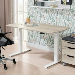 Paidi E-lion 1 Schreibtisch Eiche-Nautik-Nachbildung / Weiß 130 X 75 Cm -Kinderwagen paidi e lion1 nautik unten