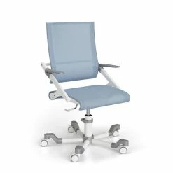 Paidi Ypso Schreibtischstuhl Hellblau Höhenverstellbar | Ergonomie & Design