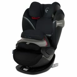 CYBEX Pallas S-Fix Kindersitz Deep Black Gruppe 1,2,3