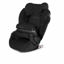 CYBEX Pallas M-Fix SL Kindersitz Pure Black Gruppe 1,2,3