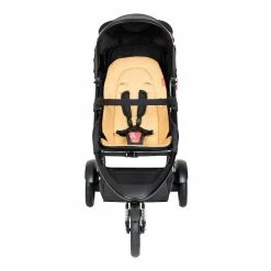 Phil&teds Dot Buggy Inkl. Sitzauflage Butterscotch 8 Phil&teds Dot Buggy Inkl. Sitzauflage Butterscotch -Kinderwagen phil teds dot buggy in butterscotch brown colour front view 1