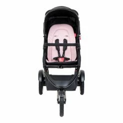 Phil&teds Sport Buggy Inklusive Sitzauflage Blush 8 Phil&teds Sport Buggy Inklusive Sitzauflage Blush -Kinderwagen phil teds sport buggy in blush purple colour front view 1
