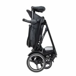 Phil&teds Phil & Teds Voyager Buggy & Sitzauflage Charcoal 9 Phil&teds Phil & Teds Voyager Buggy & Sitzauflage Charcoal -Kinderwagen phil and teds voyager v6 folded with seat on 2