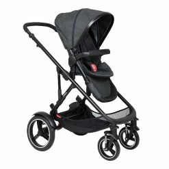 Phil&teds Phil & Teds Voyager Buggy & Sitzauflage Black