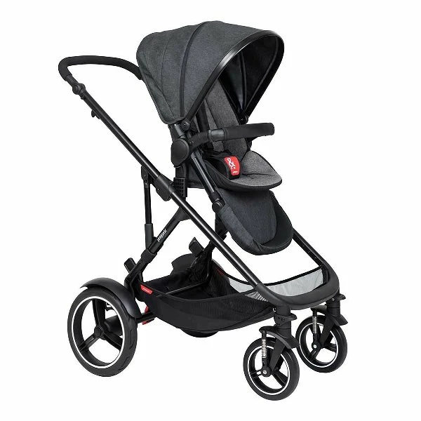 Phil&teds Phil & Teds Voyager Buggy & Sitzauflage Charcoal 1 Phil&teds Phil & Teds Voyager Buggy & Sitzauflage Charcoal