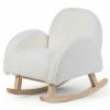 Childhome Schaukelstuhl Teddy Creme/Natur Für Kinder