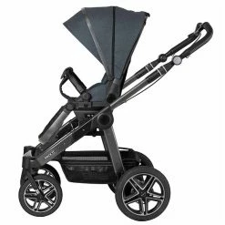 Hartan Rock It GTR Kinderwagen Bluestone (908) Mit Handbremse -Kinderwagen rock it 1200 178 908 gtr spowa ansicht seite