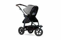 Tfk Mono 2 Kinderwagen Bundle Premium Grau Luftrad | CYBEX Cloud T I-Size + Base + Adapter -Kinderwagen rs1815 t m2 ka 415 7 lpr