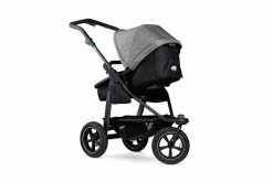 Tfk Mono 2 Kinderwagen Bundle Premium Grau Luftrad | CYBEX Cloud T I-Size + Base + Adapter -Kinderwagen rs1820 t m2 ka 415 12 lpr