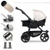 Tfk Mono 2 Kombi Kinderwagen Sand Luftkammer Radset Bundle Mit Cupholder