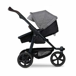 Tfk Mono 2 Kombi Kinderwagen Premium Grau Luftkammer Radset Bundle Mit Cupholder -Kinderwagen rs1901 t m2 ke 415 2 lpr 1 1