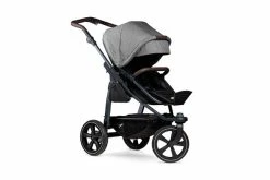 Tfk Mono 2 Kinderwagen Bundle Premium Grau Luftkammer CYBEX Cloud T I-Size + Base + Adapter -Kinderwagen rs1914 t m2 ke 415 15 lpr