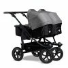 Tfk Duo 2 Kombi Kinderwagen Premium Grau Luftrad-Set