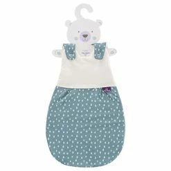 Träumeland Schlafsack Liebmich Tropfen Ozeanblau