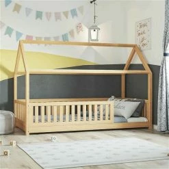 Nature Kid Lilly Hausbett Kiefer Natur Liegefläche 90 X 200 Cm