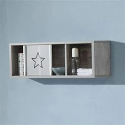 Schardt Eco Star Wickelkommode Weiß/Driftwood 1 Schiebetür, 2 Schubkästen - Mit Wickelaufsatz -Kinderwagen schardt eco star wandboard 3