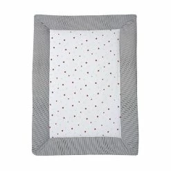 Schardt Krabbeldecke Sternchen Rot 100x135 Cm Kuschelige Unterlage Zum Spielen