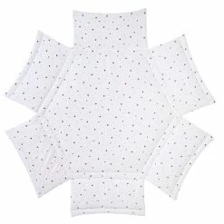 Schardt Solitär 6-Eck Laufgitter Kiefer Weiß Mit Folie Sternchen Grau -Kinderwagen schardt sternchenrot laufgittereinlage 2