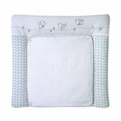 Schardt Wickelauflage Lovely Birds 80x75 Cm Inkl. Abnehmbarem Frotteebezug Und Stickerei