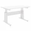 LIFETIME Schreibtisch 120 Cm Kiefer Weiß 30255-10 Höhenverstellbar