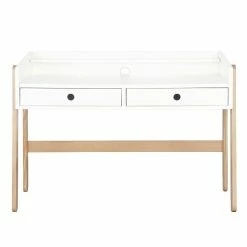 Nature Kid Noah/Genova Kinderzimmer Weiß/natur 5-teilig Mit Hausbett 90 X 200 Cm -Kinderwagen schreibtisch malibu 4 3