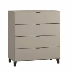 VOX Simple Kommode Grau/schwarz