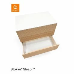 Stokke® Sleepi™ Kommode Natural -Kinderwagen sleepi dresser natural topview 220518 5284 rt
