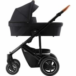 Britax Smile 3 Kinderwagen Fossil Grey Essential Set GRATIS Babywanne -Kinderwagen smile iii cognachandle fossilgrey 01 hardcarrycot 2021 1