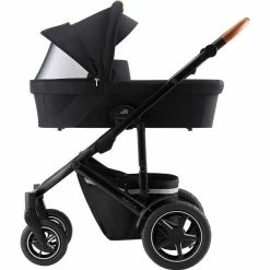 Britax Smile 3 Kinderwagen Fossil Grey Essential Set GRATIS Babywanne -Kinderwagen smile iii cognachandle fossilgrey 01 hardcarrycot ventilationwindow 2021 3