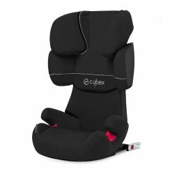CYBEX Solution X-Fix Kindersitz Pure Black Gruppe 2/3