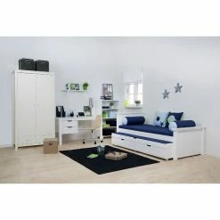 Hoppekids Maja Deluxe Jugendbett 90x200 Cm Mit Giebel Hoch/mittel -Kinderwagen space deluxe maja milieu 2 gr 1