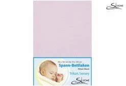 Jersey-Spannlaken Rosa 40/90 Zum Aktionspreis Farbe Rosa