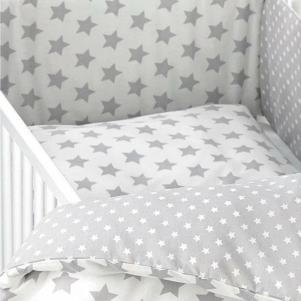 Alvi Birthe Stubenwagen Silbergrau Komplettset Matratze, Himmelstange Und Garnitur Stars 2 Alvi Birthe Stubenwagen Silbergrau Komplettset Matratze, Himmelstange Und Garnitur Stars – Bild 2