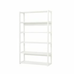 Hoppekids Storey Regal 1-teilig Weiß 100 Cm Breite, Mit 6 Regalbrettern