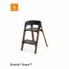 Stokke® Steps™ Hochstuhl Black Golden Brown Buchenholz
