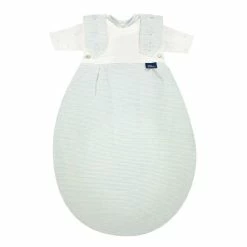 Alvi Frühchenschlafsack Komplett Supersoft Bleu Stripe - Größe 44-56