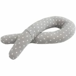 Träumeland Kuschelnest 170 Cm Anthrazit Mit Weißen Sternen