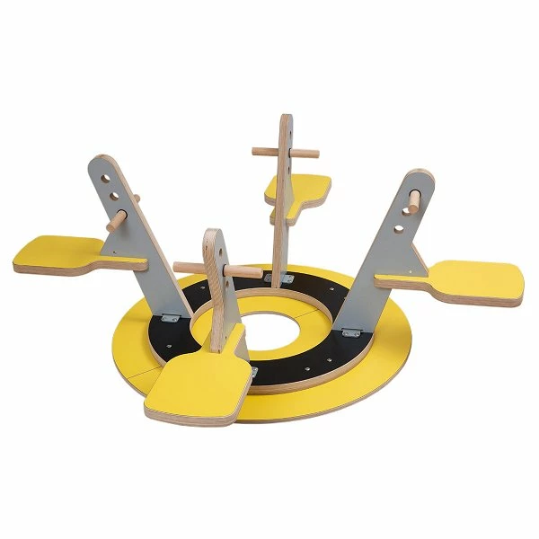 Timkid Tavi Spieltisch Sonnengelb/hellgrau 3 Timkid Tavi Spieltisch Sonnengelb/hellgrau – Bild 3