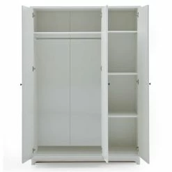 Arthur Berndt Thilo 6-teiliges Kinderzimmer MDF Weiß Mit Kantenfräsung -Kinderwagen thilo15 fs offen 1