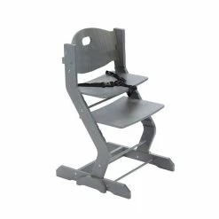 TiSsi Hochstuhl Aus Massiv Buche Grau Der Mitwachsende Kinderstuhl Zum Aktionspreis