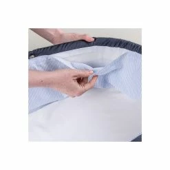 HESBA Condor Coupe Kinderwagen Außen 261 Innen 180 Teilleder - Räder Weiß 30 Cm, Griff Weiß -Kinderwagen tragetasche wash innenfutter detail gr