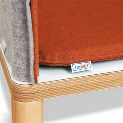 Timkid Sila Sessel Orange Kissen Orange -Kinderwagen tsl1 107 ecke