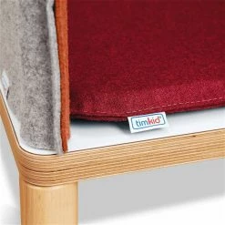 Timkid Sila Sessel Orange Kissen Rot -Kinderwagen tsl1 108 ecke