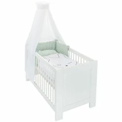 Träumeland Bettset Kuschelhase 100x135 Inkl. Himmel & Nestchen