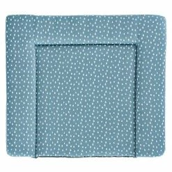 Träumeland Wickelauflage Tropfen Ozeanblau 75 X 85 Cm