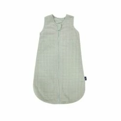 Alvi Mull-Schlafsack Uni Grün 102-3 Leichter Schlafsack Für Frühjahr & Sommer