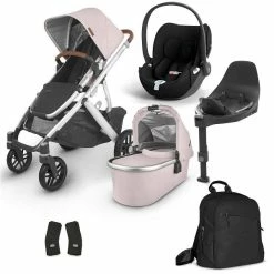 UPPAbaby Vista V2 Bundle Alice Dusty Pink & Cybex Cloud T, Base T, Wickelrucksack 5 UPPAbaby Vista V2 Bundle Alice Dusty Pink & Cybex Cloud T, Base T, Wickelrucksack -Kinderwagen vista v2 bundle alice dusty pink neu